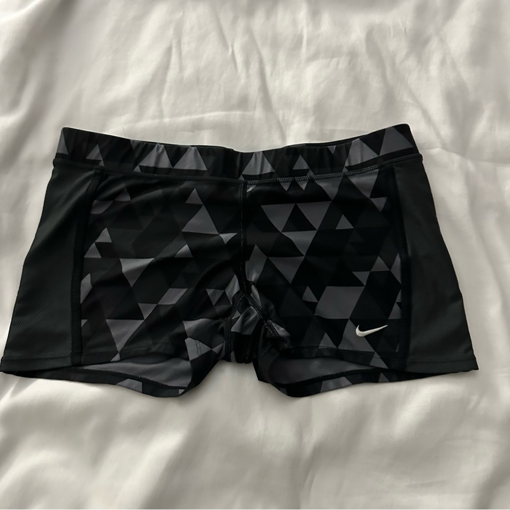 Black and Gray Nike Dri-Fit Shorts